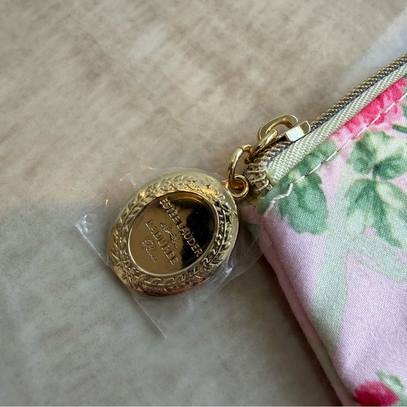 Estee Lauder Ladurée Pink Floral Cosmetic Bag - Picture 5 of 12